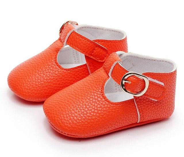 Newborn Baby Girls Shoes Moccasins Solid Infant Toddler Soft Sole Crib Bebe Footwear First Walker Prewalker Ballet Dress Shoe