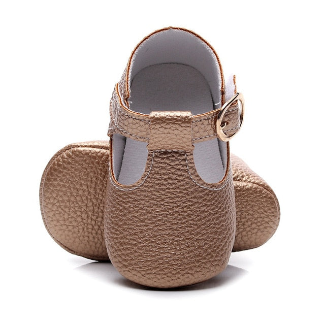 Newborn Baby Girls Shoes Moccasins Solid Infant Toddler Soft Sole Crib Bebe Footwear First Walker Prewalker Ballet Dress Shoe