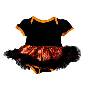 My First Halloween Infant Girl Clothing Baby Romper 2019 Baby Skull Pumpkin Costumes Orange Tutu romper Dress