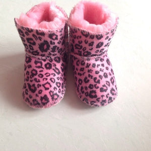 2019 Very thick baby kids Snow Boots first walkers Winter artificial fur Toddler Shoes  Infant baby boy girls booties Shoes