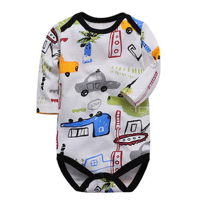 newborn bodysuit baby babies bebes clothes long sleeve cotton printing infant clothing 1pcs 0-24 Months