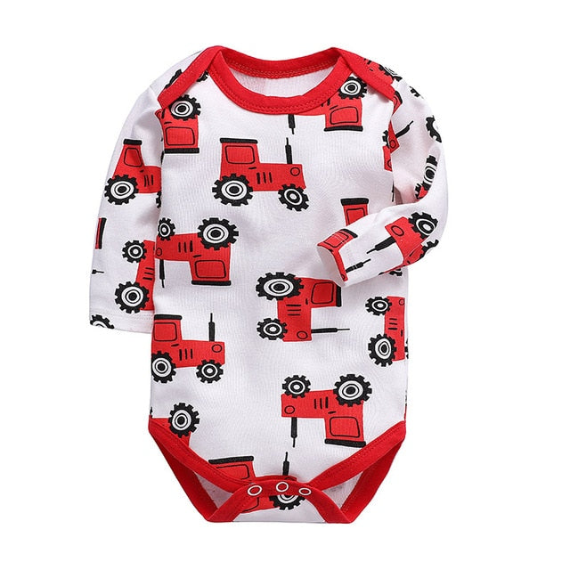 newborn bodysuit baby babies bebes clothes long sleeve cotton printing infant clothing 1pcs 0-24 Months