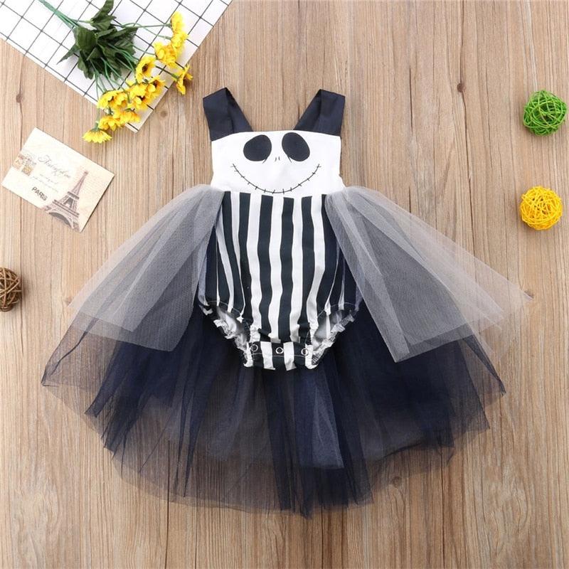 Emmababy Brand Infant Toddler Baby Girls Halloween Dress Tulle Romper Jumpsuit Sunsuit Outfits Clothes 0-24M