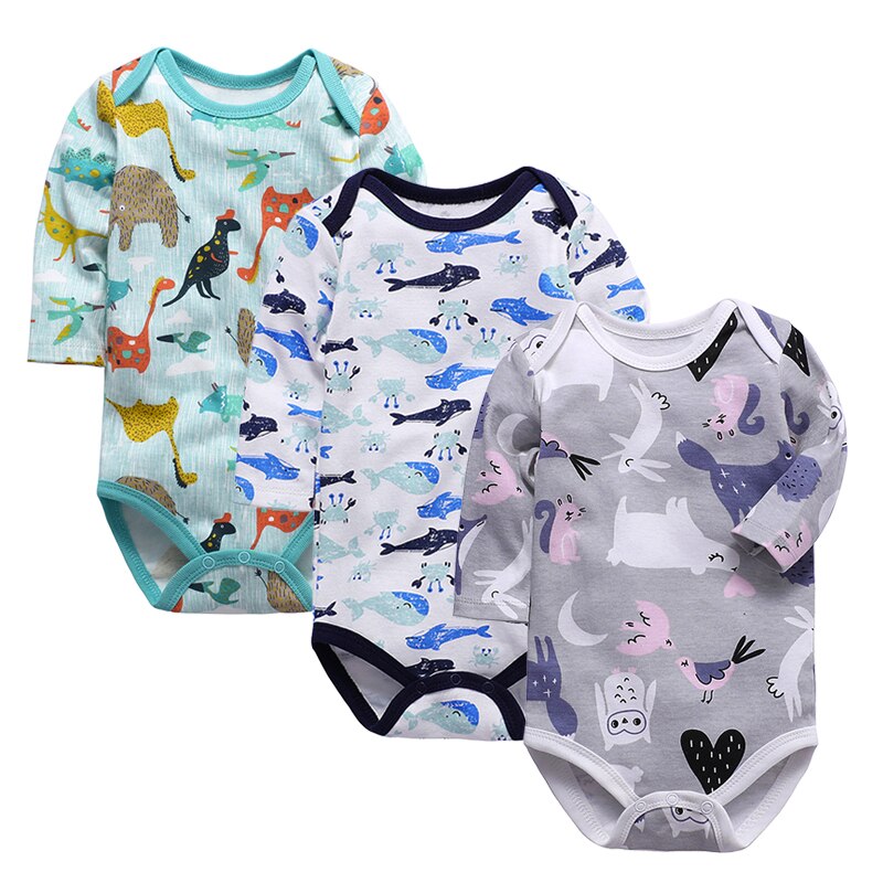 Baby Bodysuits Turn-down Collar Long Sleeve Baby Clothes Winter Infant Overalls Newborn Baby Boy Girl Clothing Set Jumpsuit