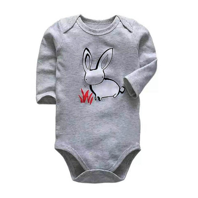 Baby Bodysuits Turn-down Collar Long Sleeve Baby Clothes Winter Infant Overalls Newborn Baby Boy Girl Clothing Set Jumpsuit