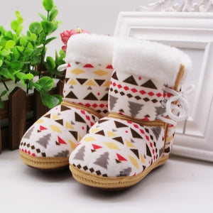 2018 Baby Shoes Toddler Shoes Girl Boy Winter Baby Boots Warm Fleece Children Kids Snowboots bebbe shoes