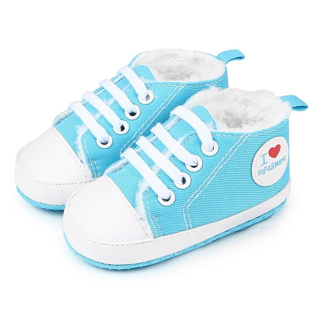 32 Colors  0-18 M Baby Boys Girls Toddler Shoes Infant Fashion Shoes Newborn Soft Bottom Shoes First Walk Sneakers