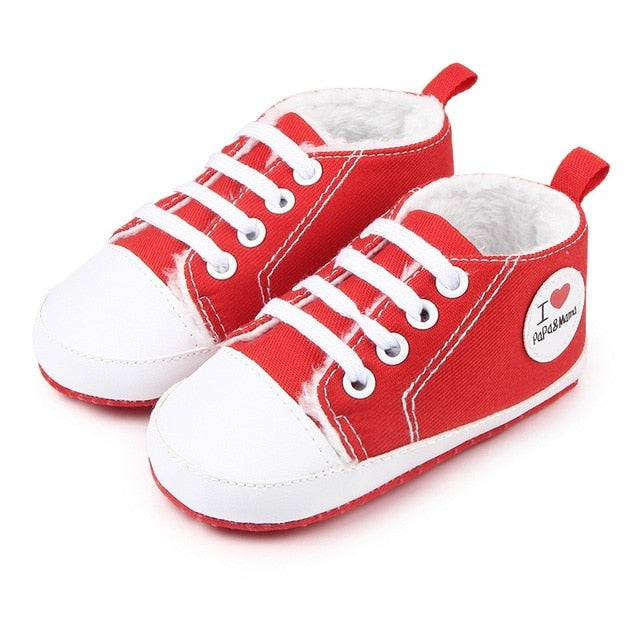 32 Colors  0-18 M Baby Boys Girls Toddler Shoes Infant Fashion Shoes Newborn Soft Bottom Shoes First Walk Sneakers