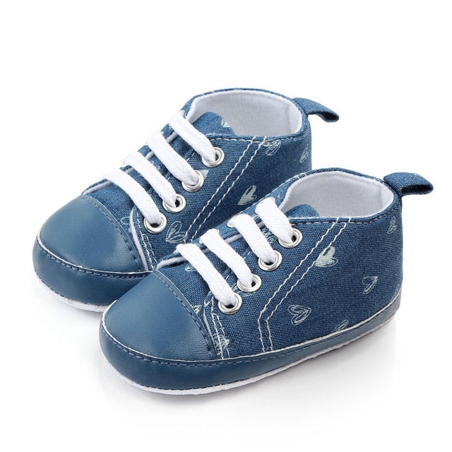 32 Colors  0-18 M Baby Boys Girls Toddler Shoes Infant Fashion Shoes Newborn Soft Bottom Shoes First Walk Sneakers