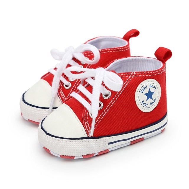 32 Colors  0-18 M Baby Boys Girls Toddler Shoes Infant Fashion Shoes Newborn Soft Bottom Shoes First Walk Sneakers