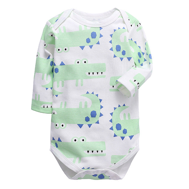 newborn bodysuit baby babies bebes clothes long sleeve cotton printing infant clothing 1pcs 0-24 Months