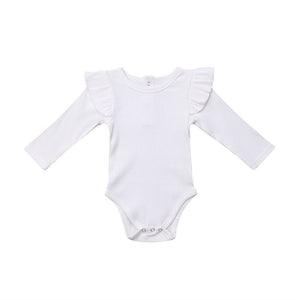 2019 Autumn Winter Knitting Newborn Romper Baby Girl Clothes Infant Girls Bodysuit Long Sleeve Jumpsuit Outfits 0-2 Year