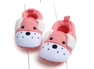 2019 New Toddler Newborn Baby Boys Girls Animal Crib Shoes Infant Cartoon Soft Sole Non-slip Cute Warm Animal Baby Shoes