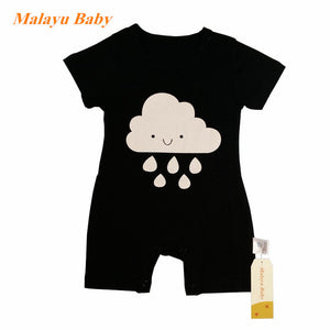 2019 Summer New Style Short Sleeved Girls Dress Baby Romper Cotton Newborn Body Suit Baby Pajama Boys Animal Penguin Rompers