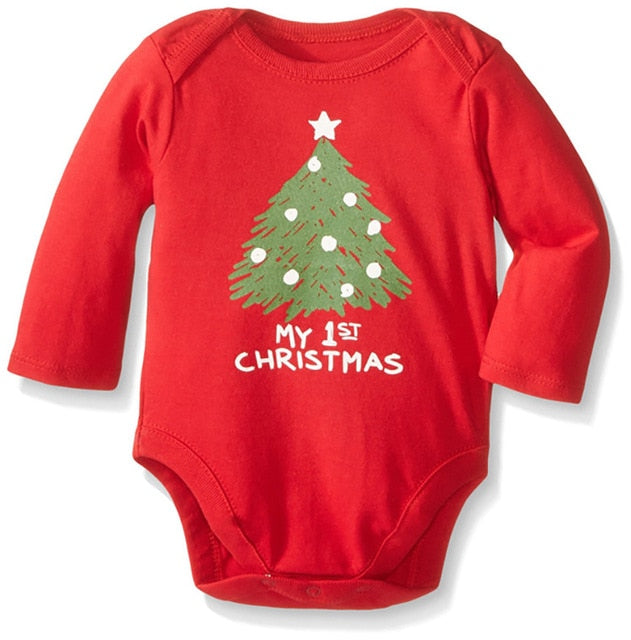 Christmas Costume For Baby Boy Cartoon Cotton Baby Bodysuit Baby Girl Body Suit Baby Girl Body