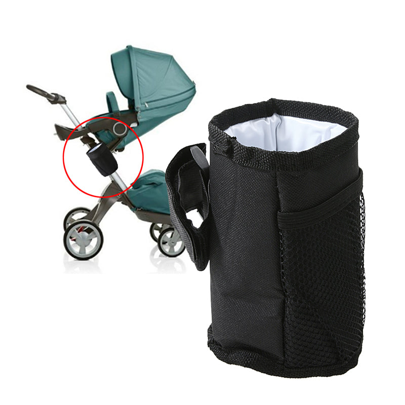 Baby Pram Stroller Accessories Waterproof Stroller Insulated Cup Holder Bottle Drink Holder Baby Stroller Organizer Bag