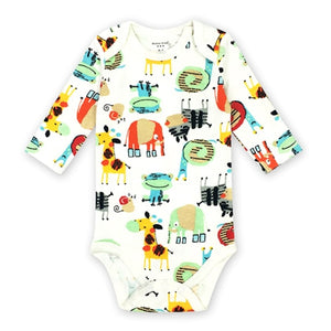 newborn bodysuit baby babies bebes clothes long sleeve cotton printing infant clothing 1pcs 0-24 Months