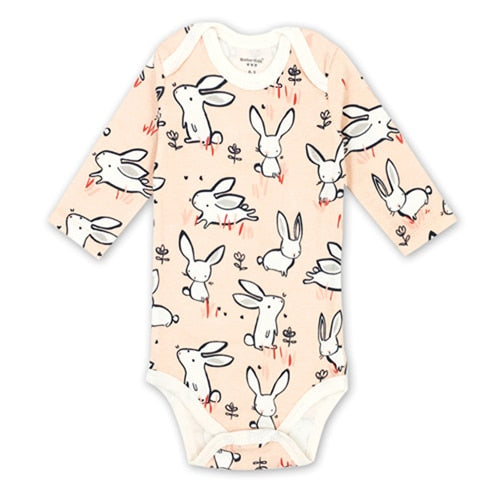 newborn bodysuit baby babies bebes clothes long sleeve cotton printing infant clothing 1pcs 0-24 Months