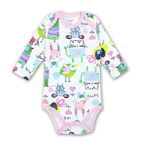 newborn bodysuit baby babies bebes clothes long sleeve cotton printing infant clothing 1pcs 0-24 Months