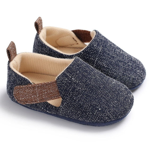 LANSHITINA Boy Plaid Shoes Toddler Booties Newborns Sole Classic Floor 0-18 Months Soft Infant Brand Crib First Walkers C-447