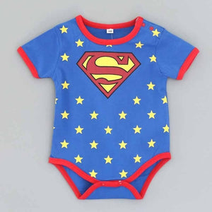 2019 Summer Baby Girl Clothes Cartoon Baby Boy Rompers superman Batman Baby Rompers Animal Clothing Fruit modeling Short sleeve