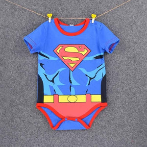 2019 Summer Baby Girl Clothes Cartoon Baby Boy Rompers superman Batman Baby Rompers Animal Clothing Fruit modeling Short sleeve